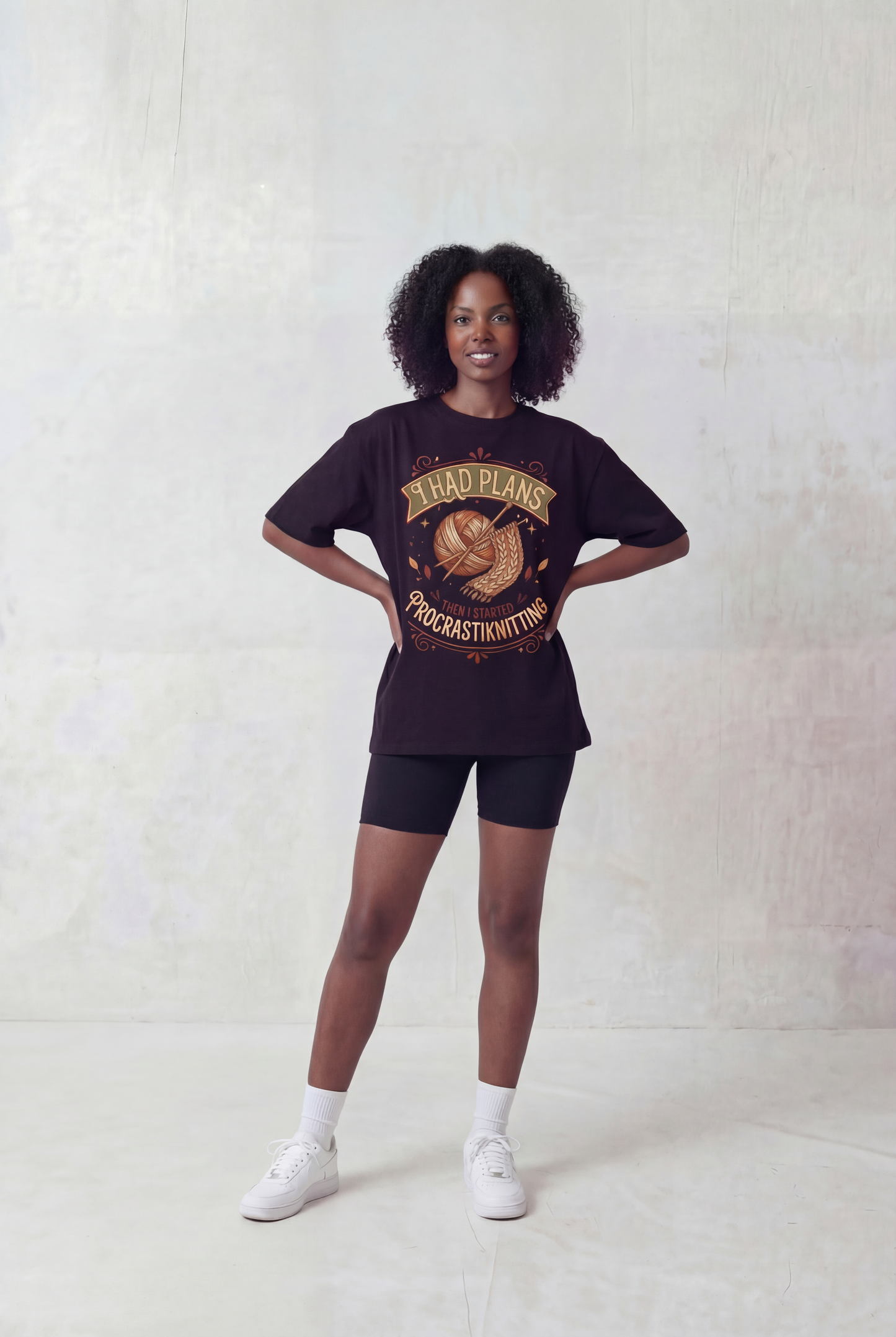 I Had Plans Knitting Tee - Unisex