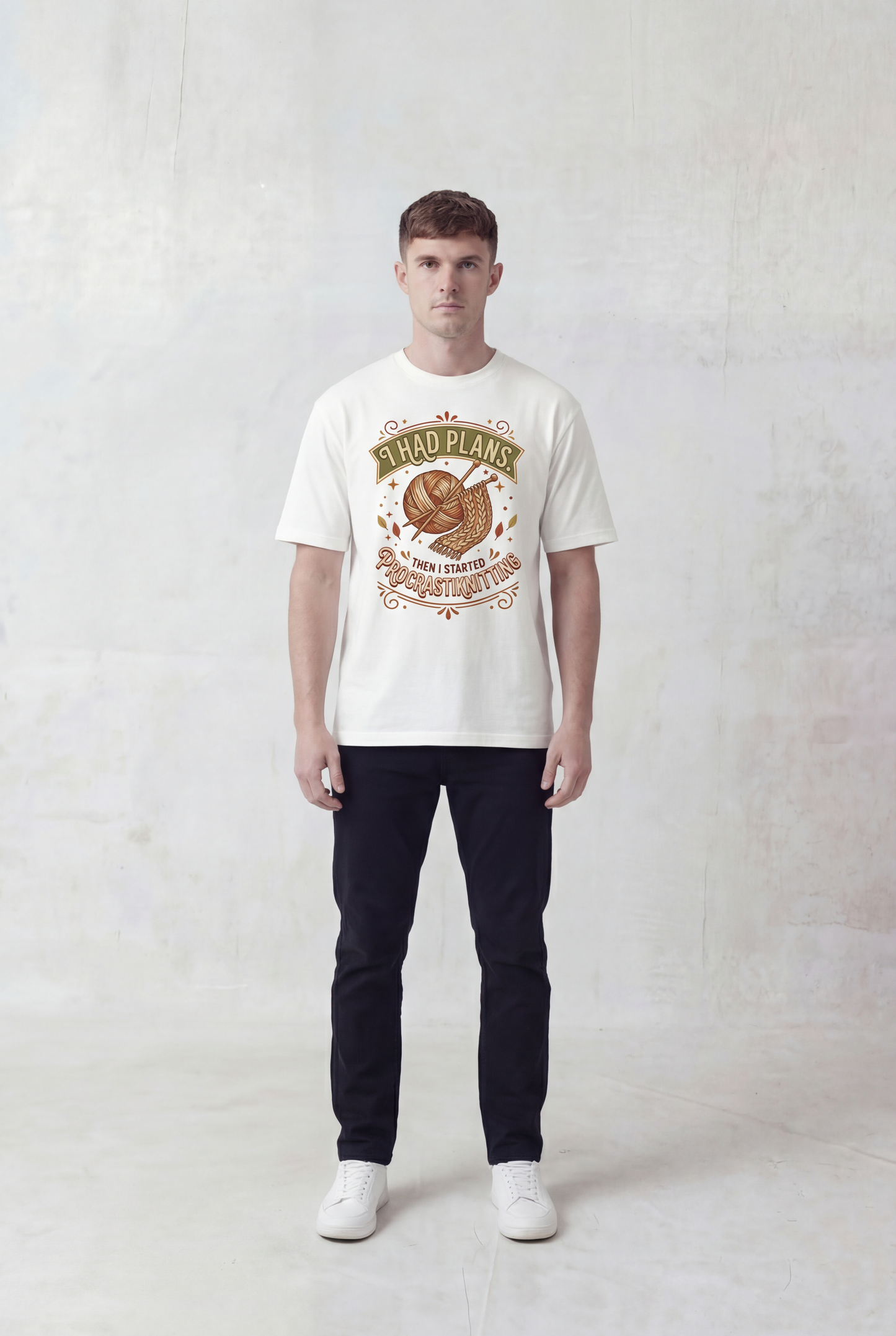 I Had Plans Knitting Tee - Unisex